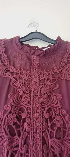 New Look Burgundy Top