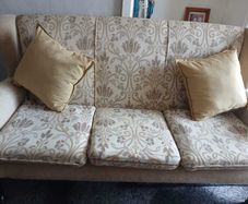 3 seater couch and armchair