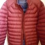 Spital Fields Gents Quilted Puffer Bomber  90% Down Puffer & 10% Feather Zipped Jacket coat. Medium. Colour Wine/burgundy/oxblood. Immaculate. Spitalfields Image 5
