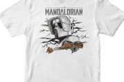 The mandalorian, enemy baby yoda t-shirt star wars t-shirt