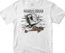 The mandalorian, enemy baby yoda t-shirt star wars t-shirt