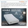 Brand new (still in plastic) 4'6 mattress Image 3