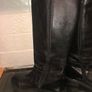 Size 3 (36) ladies leather knee length boots Image 2