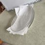 SET OF 4 Arcoroc ASPEN LEAF Oval Serving Dish 8 x 5 - Excellent Vintage Condition Image 9