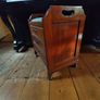 Antique Edwardian mahogany piano stool Image 5