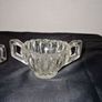 1940's Crystal Creamer Pitcher & Sugar Bowl Image 3