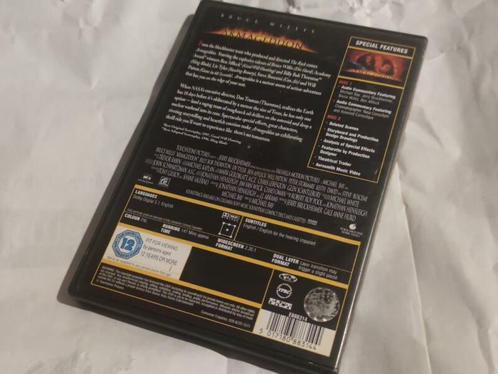 Armageddon 2 disc Dvd
