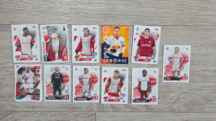 RB Leipzip football cards