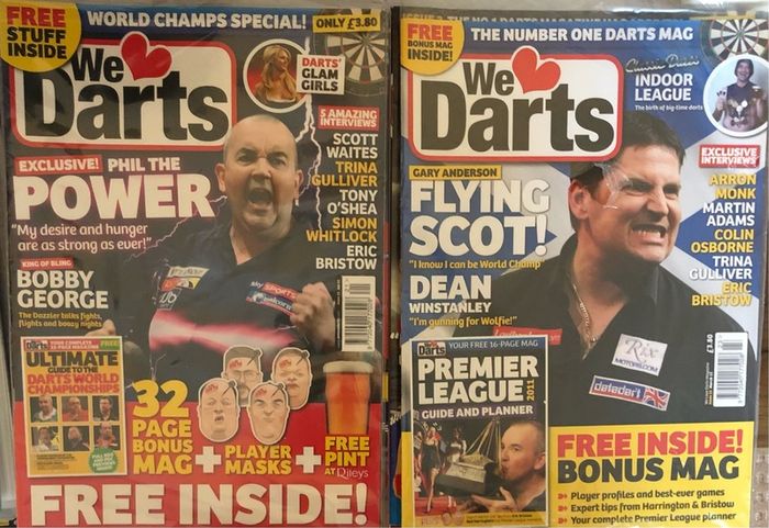 27 Darts Magazines We love darts