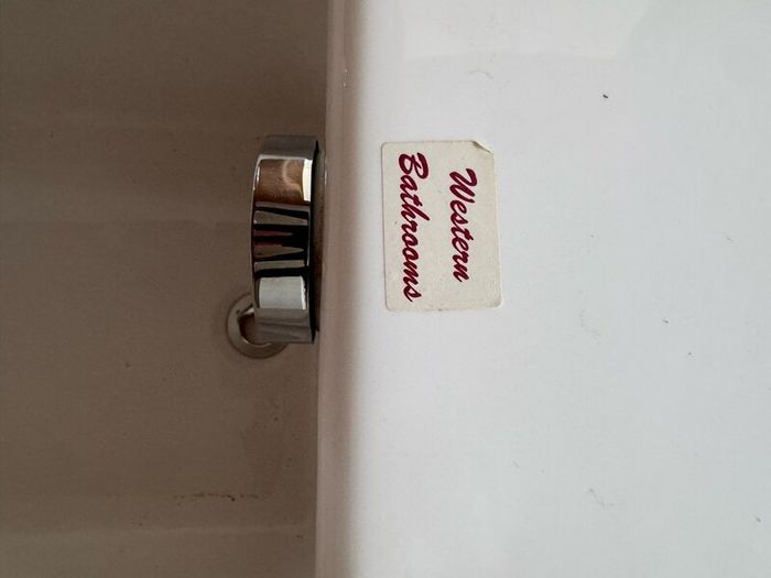 Brand new two person bath with fittings