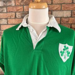 Vintage Irish Rugby Polo Jersey 90s XXL