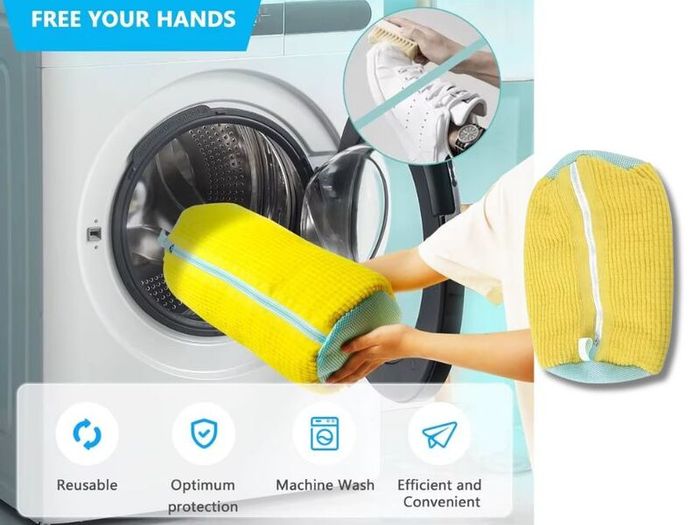 Shoe Washing Machine Bag | Protects Shoes in Wash | Noise-Reducing & Durable | New