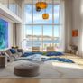 Modern Abstract Area Rug Large and Small Sizes Available Image 4