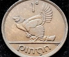 [#42] - Ireland 1940 | Irish 1d | Irish One Penny | KM.11