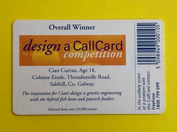 Callcard 1235 Design a CallCard 98