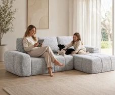 Softy Compressed Sectional sofa c/w chaise