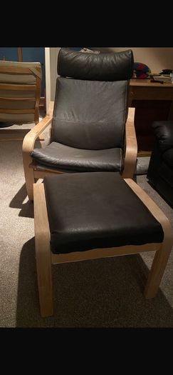 IKEA POANG Chairs and Footstools