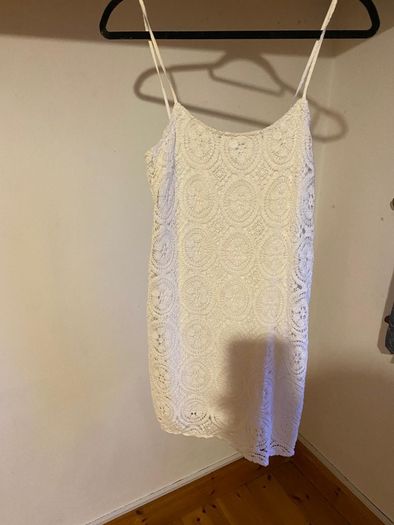 dress 100% cotton / white /S