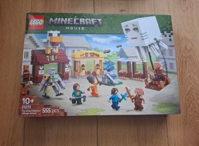 LEGO Minecraft MOVIE 21273 The Ghast Balloon Village Attack