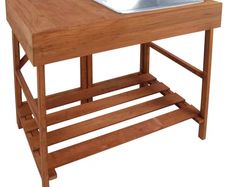 Esschert Design Potting Table Hardwood GT35