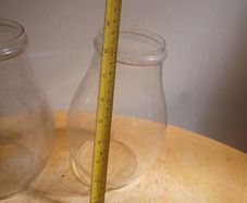 Vintage Oil Lamp Globe