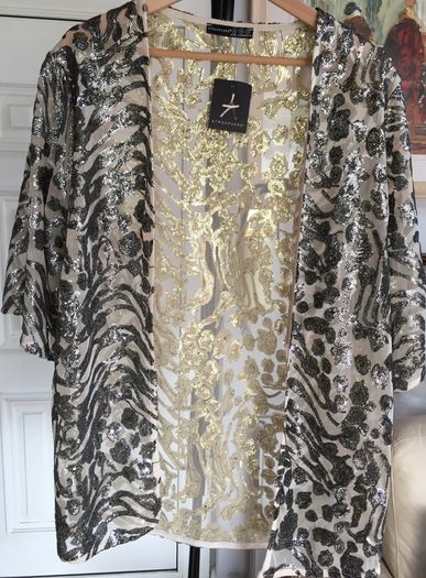 Ladies Gold sparkly Top