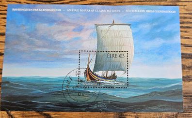 Viking Longship FDC Irish Stamps Mini Sheet 2007