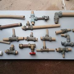 Brass plumbing fittings joblot