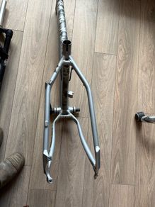 Fat bike frame and front suspension