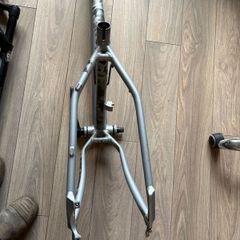 Fat bike frame and front suspension