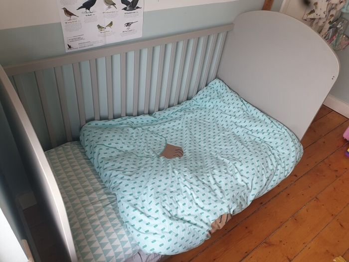 Cot Bed Ikea Gonatt 3 drawers