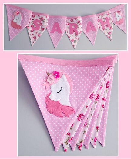 Eco-Friendly Personalised Cotton Bunting Made to Order