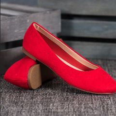 Classy Red Ballerina Shoes size 6