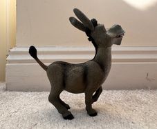Shrek Donkey with Push Button (open mouth) approx. 12 cm. action Figure Used Please see photos