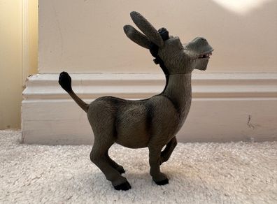Shrek Donkey with Push Button (open mouth) approx. 12 cm. action Figure Used Please see photos