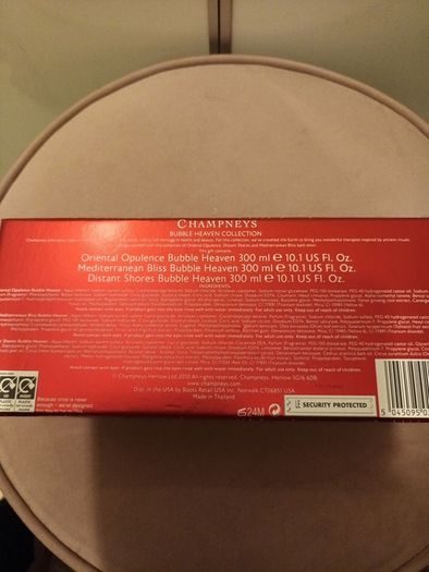 Champneys London Spa   bath soak x 3