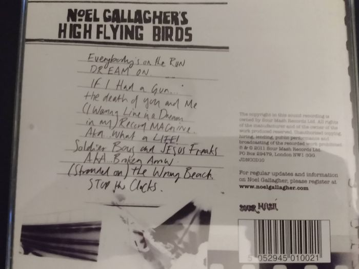Noel Gallagher's High Flying Birds - S/T CD (2011) Indie Rock VG+