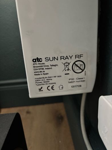 ATC Neptune RF Smart Electric Wall Heaters