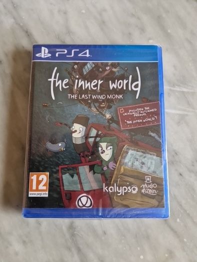 Brand New The Inner World The Last Wind Monk PlayStation4 Ps4 Games Original