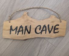 Man cave sign