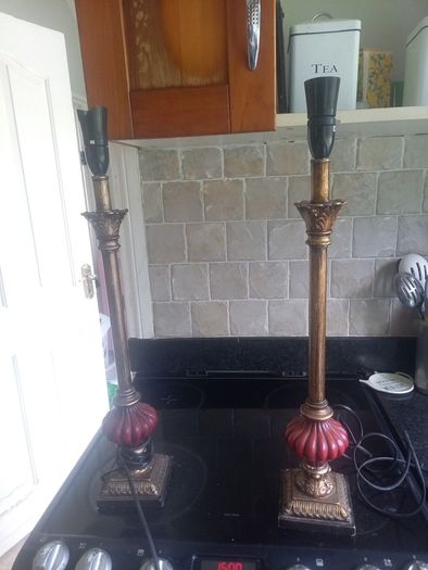 table lamps x2