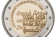 Slovenia 2 Euro Commemorative Coin 2020 - Adam Bohoric . UNCIRCULATED.