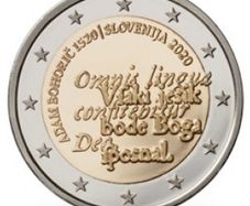 Slovenia 2 Euro Commemorative Coin 2020 - Adam Bohoric . UNCIRCULATED.