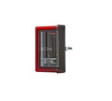 HELLA 2SE 007 547-041 Combination Rearlight Right, red, black, without bulbs
