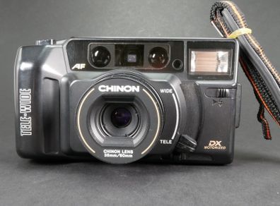 Chinon Auto GLX Tele Date 35mm film camera