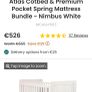 Mamas & Papas Atlas cot bed & Premium Mattress Image 5