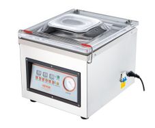 Chamber Vacuum Sealer, 320W Sealing Power, Vacuum Packing Machine for Wet Foods