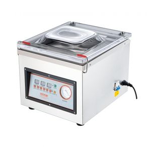 Chamber Vacuum Sealer, 320W Sealing Power, Vacuum Packing Machine for Wet Foods