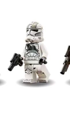 lego Star Wars clone trooper gunner