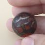 Vintage Carnelian Agate Treasure Vase Pattern Bead Amulet Image 4